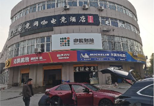 建水铝塑板门头